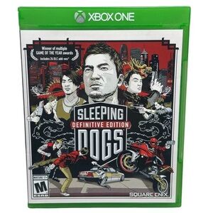 Sealed New Xbox One Sleeping Dogs Definitive Edition in Shrink Wrap NIB